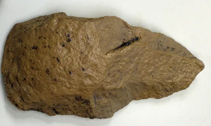 Acheulische Handachse, ca. 200.000 v. Chr. (Feuerstein)